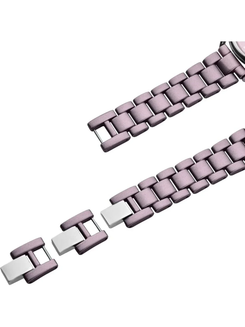 Women's Light Coffee Roman Numeral Dial Analog Alloy Steel Strap Quartz Watches